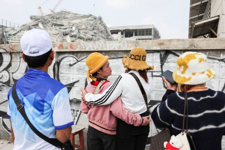 Unanswered phones and a desperate wait outside the shattered Bangkok high-rise toppled by Myanmar quake