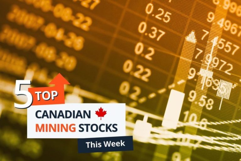 Top 5 Canadian Mining Stocks This Week: Noble Mineral Exploration Gains 114 Percent on Nickel Assays