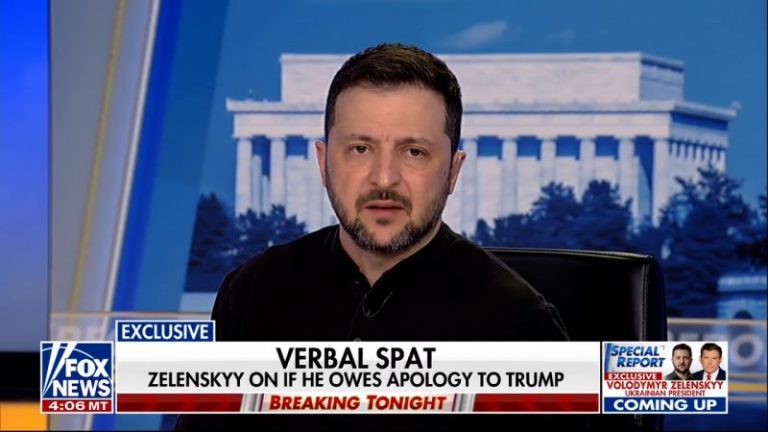 Zelensky says Trump’s backing is ‘crucial’ after US president berated him at White House