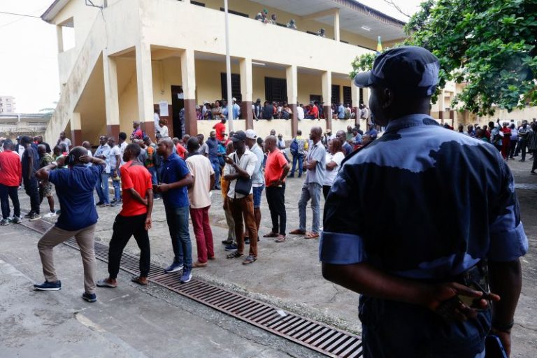 Voters in Gabon choose a new president in the first election since the 2023 military coup